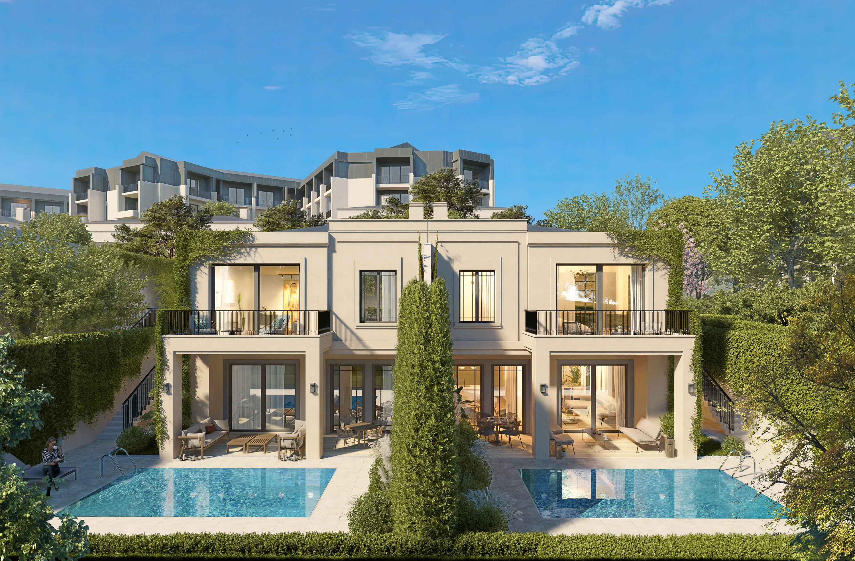 Bahçe Villa Görünümü